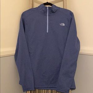The North Face tech glacier 1/4 zip